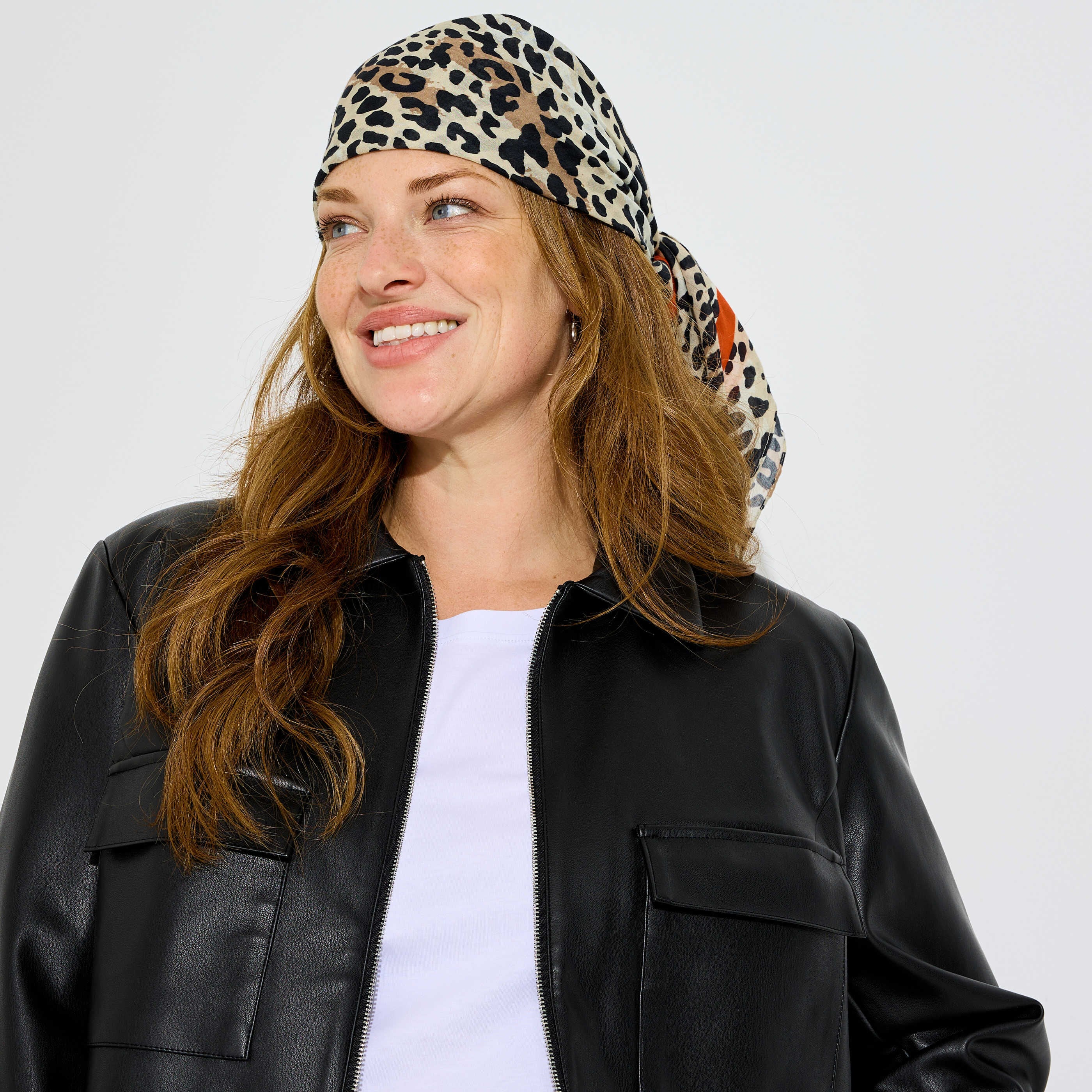 Veste mi-saison col chemise femme