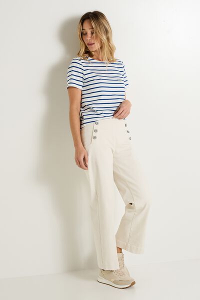 Jean flare POMPON F02 femme