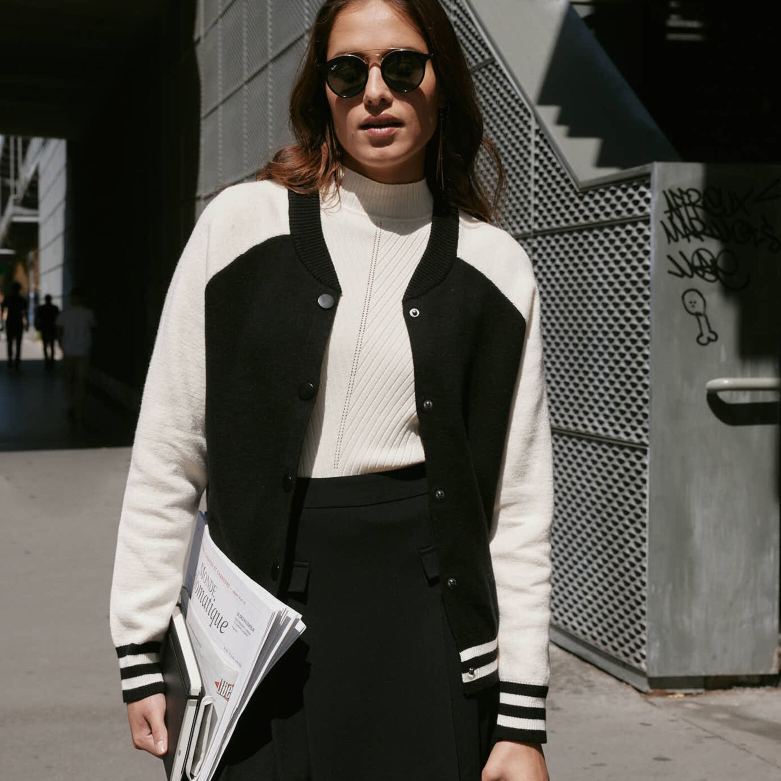 Blouson bomber femme
