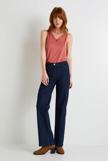 Débardeur col V femme