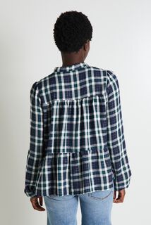 Blouse col V femme