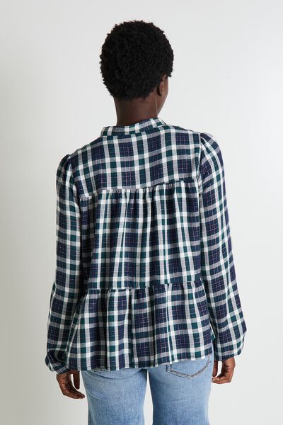 Blouse col V femme