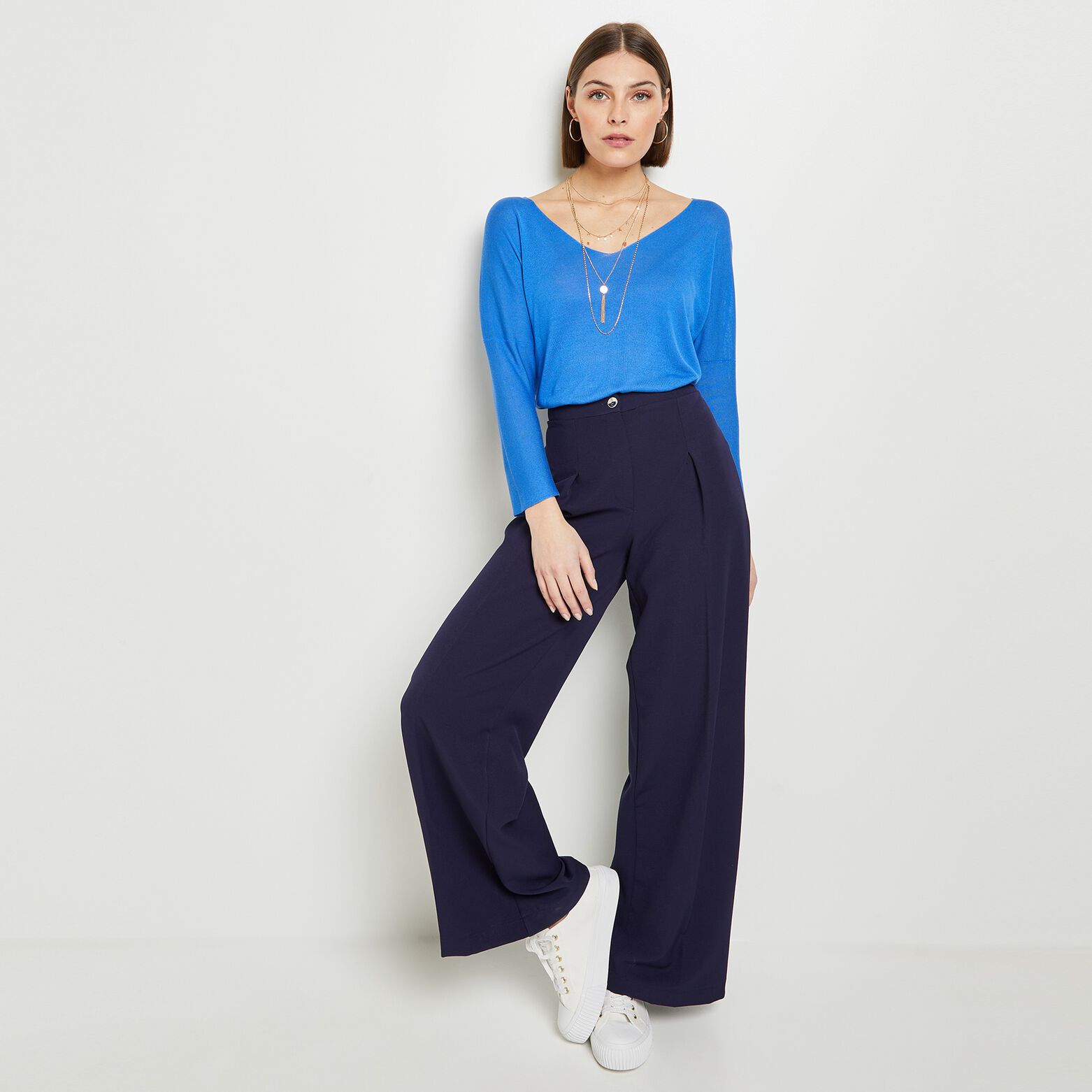 Pull loose femme