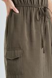 Robe style cargo femme