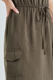 Robe style cargo femme