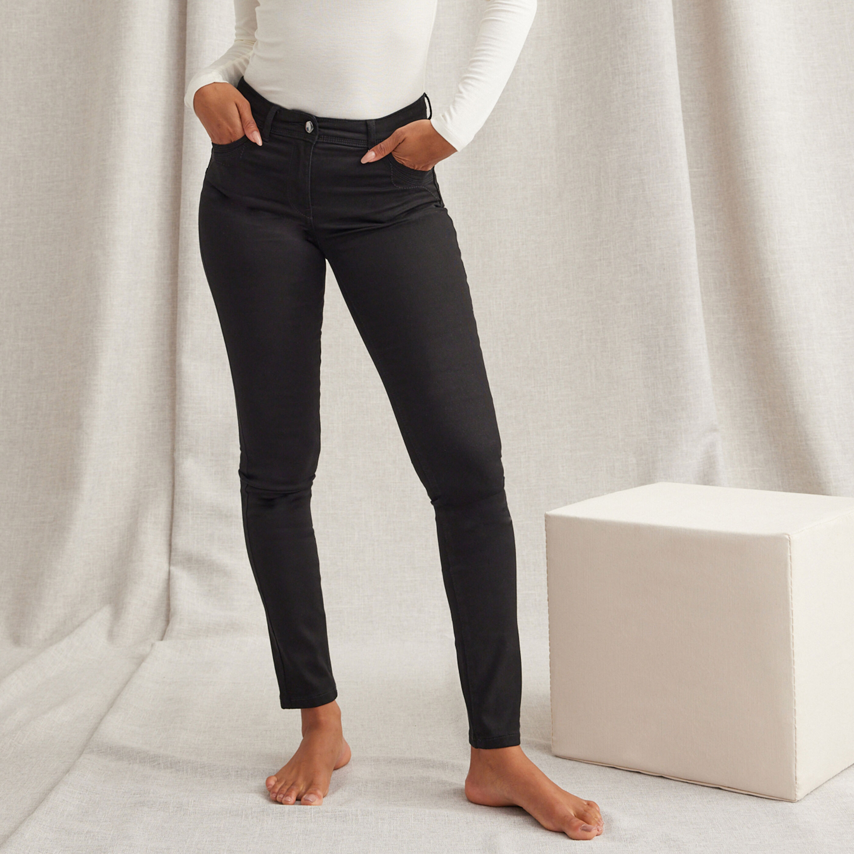 Jeans femme pas chers promotions Grain de Malice