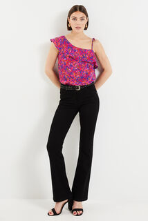 Top one shoulder femme