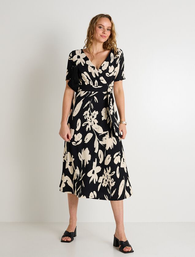 Robe à fleurs femme