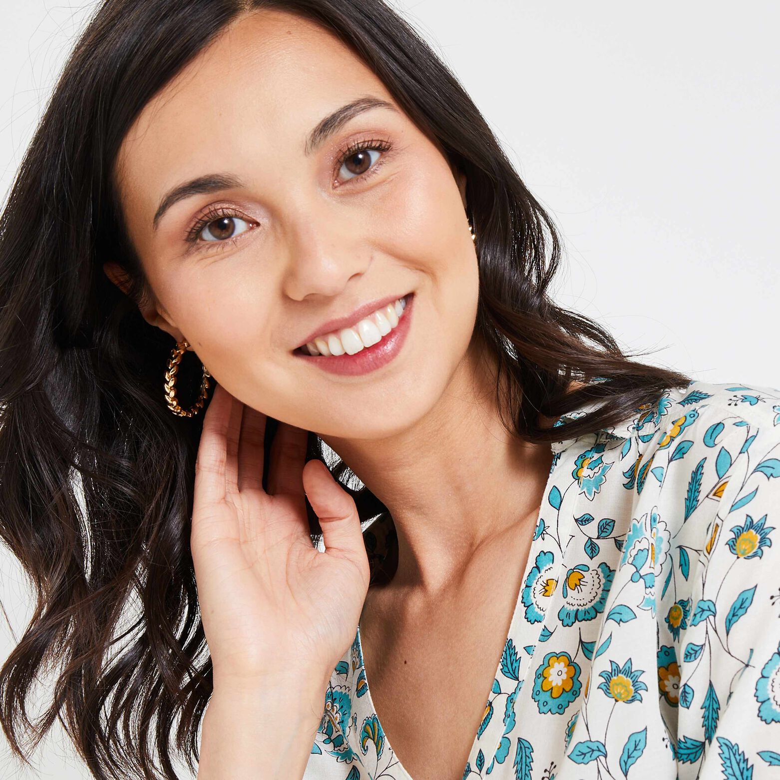 Blouse imprimée femme
