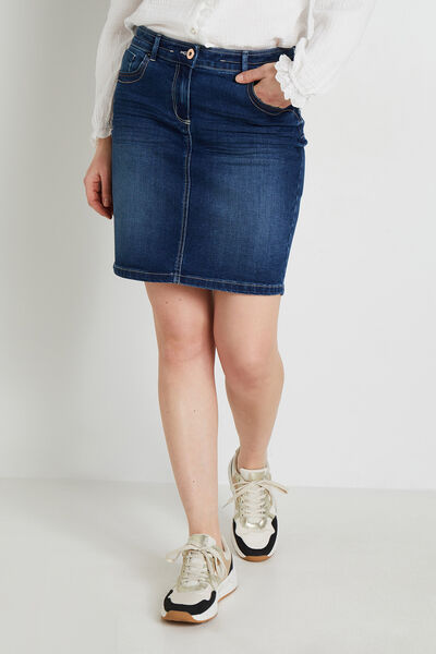 Jupe en jean femme