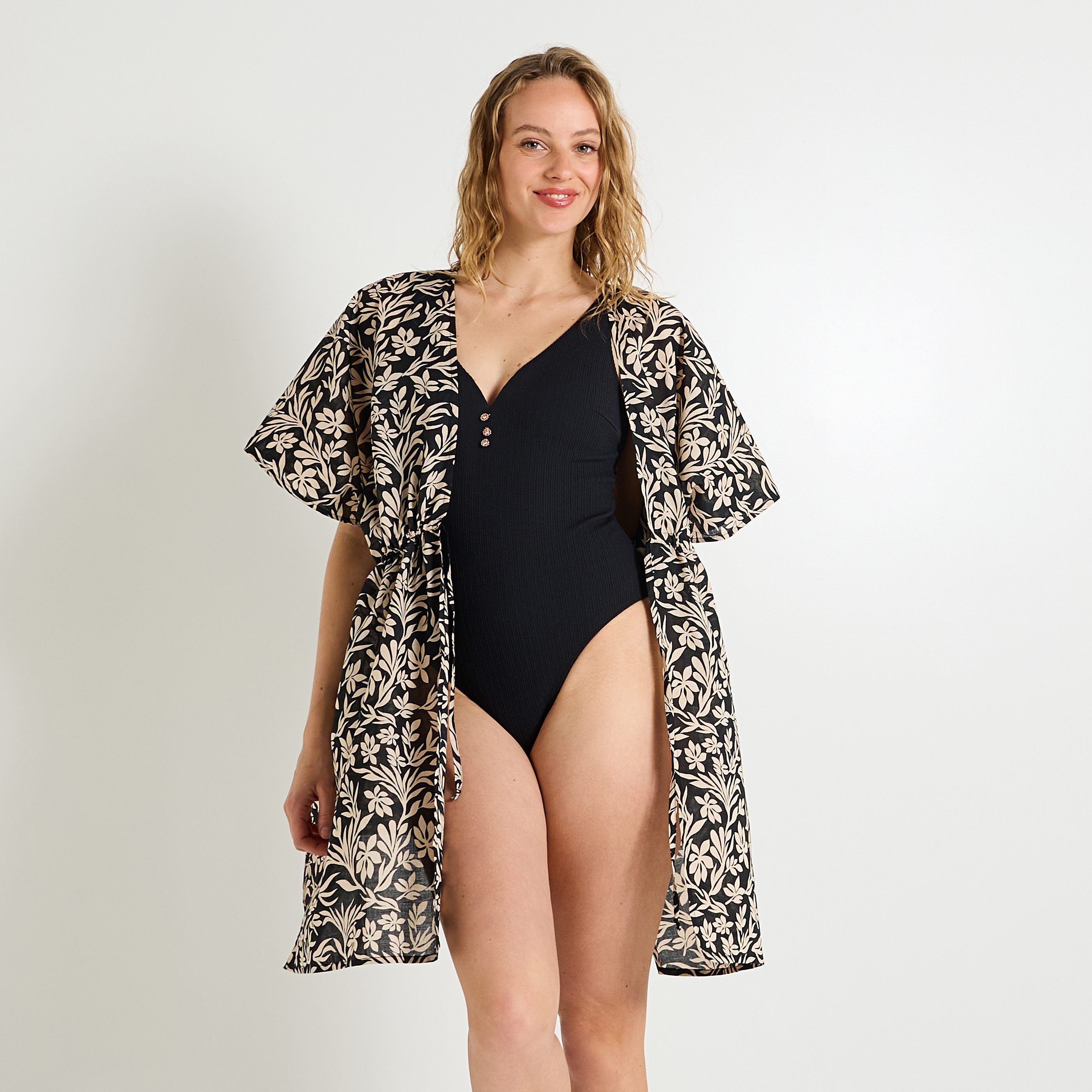 Par&eacute;o imprim&eacute; bicolore femme