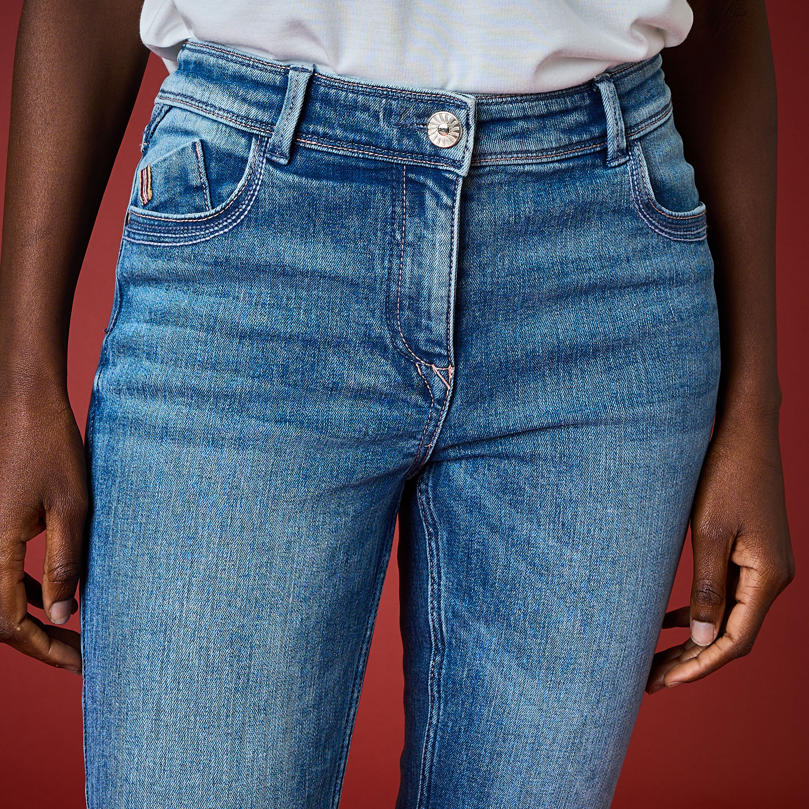 Jean raccourci TOKYO R01 femme