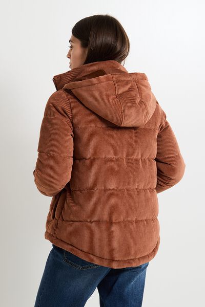 Manteau capuche femme