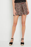 Short fluide imprimé femme