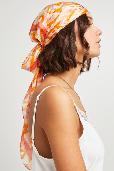 Foulard imprimé femme