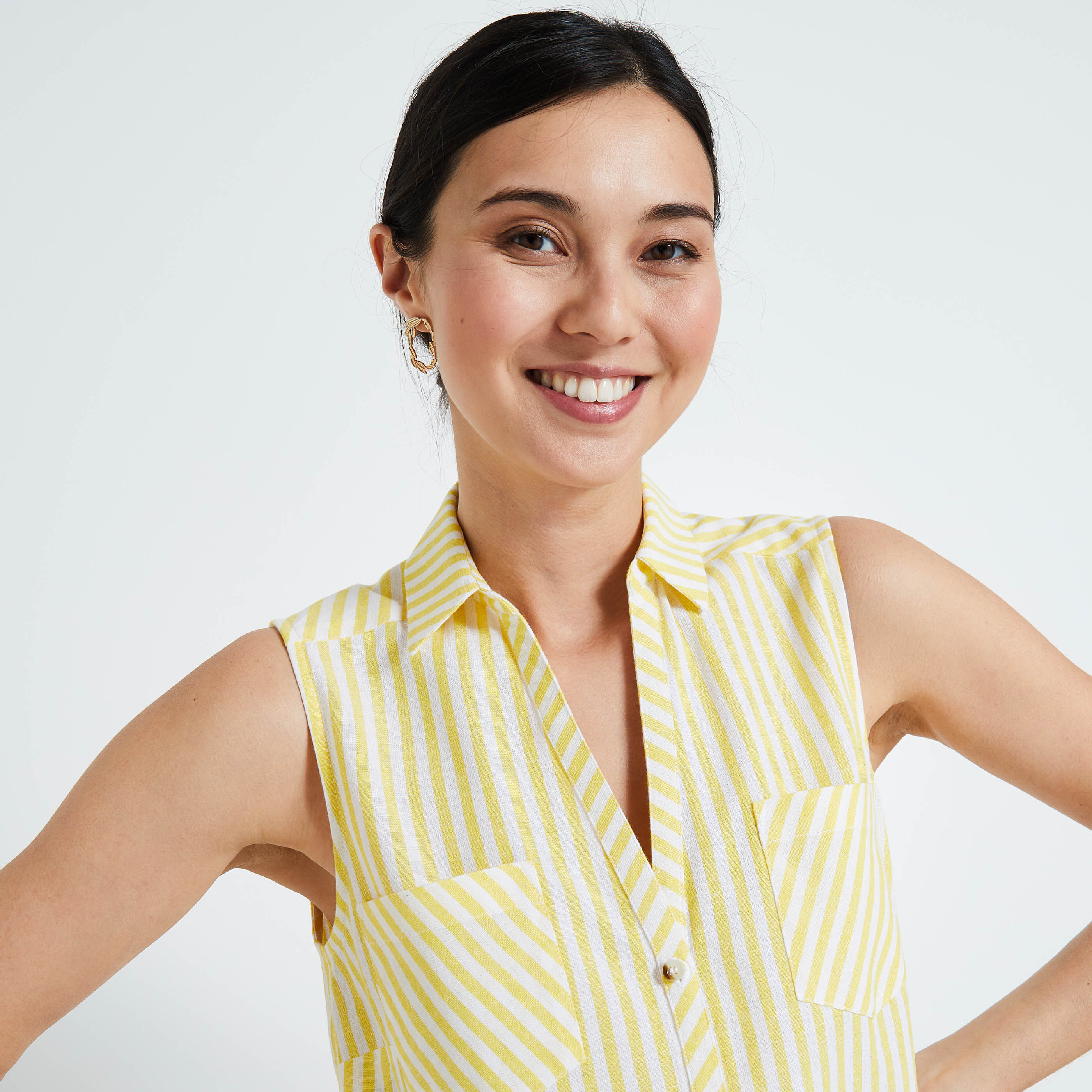 Chemise sans manches femme