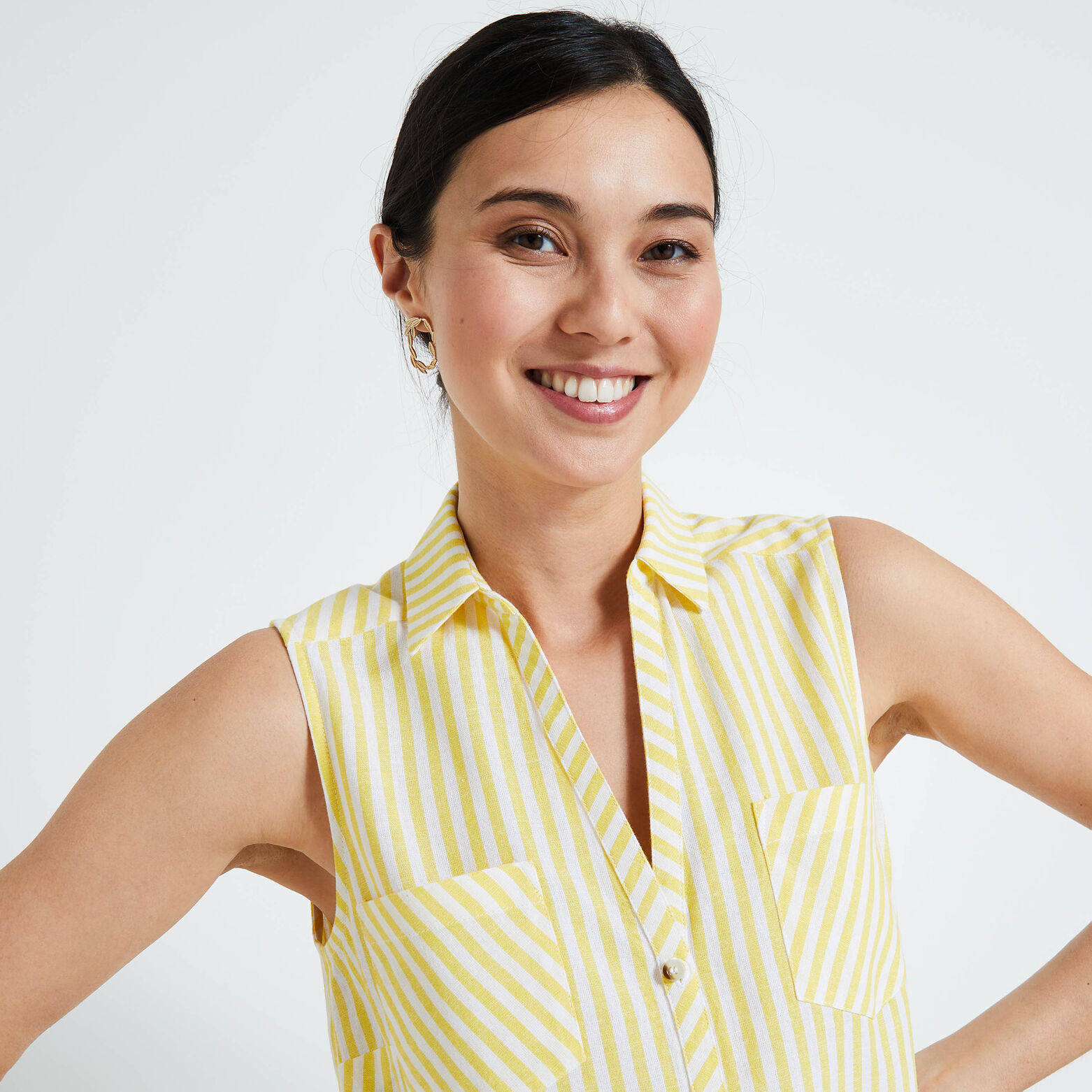 Chemise sans manches femme