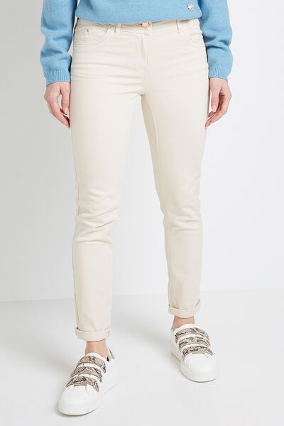 Denim couleur taille haute FIGARI femme