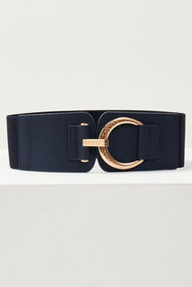 Ceinture large élastique femme