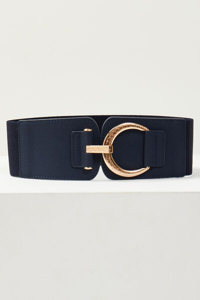 Ceinture large élastique femme