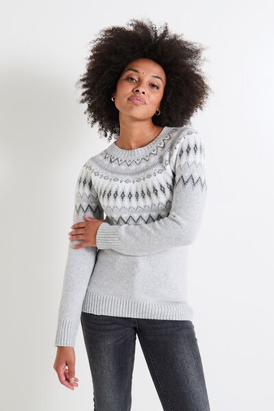 Pull manches longues femme