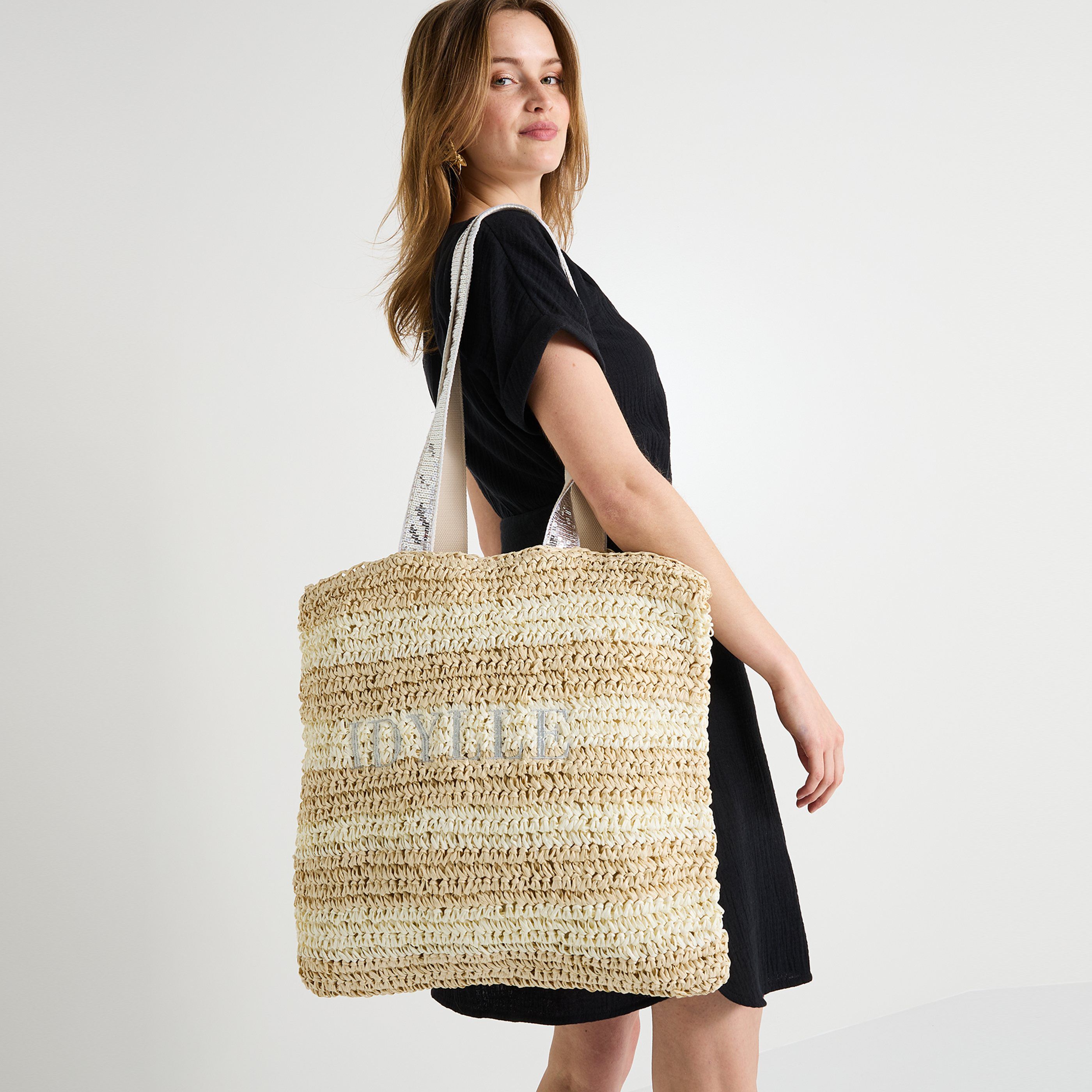 Sac en paille femme