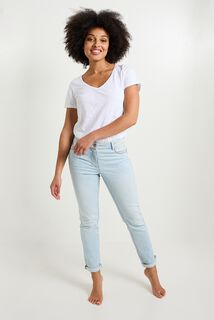 Jean raccourci TOKYO R01 femme