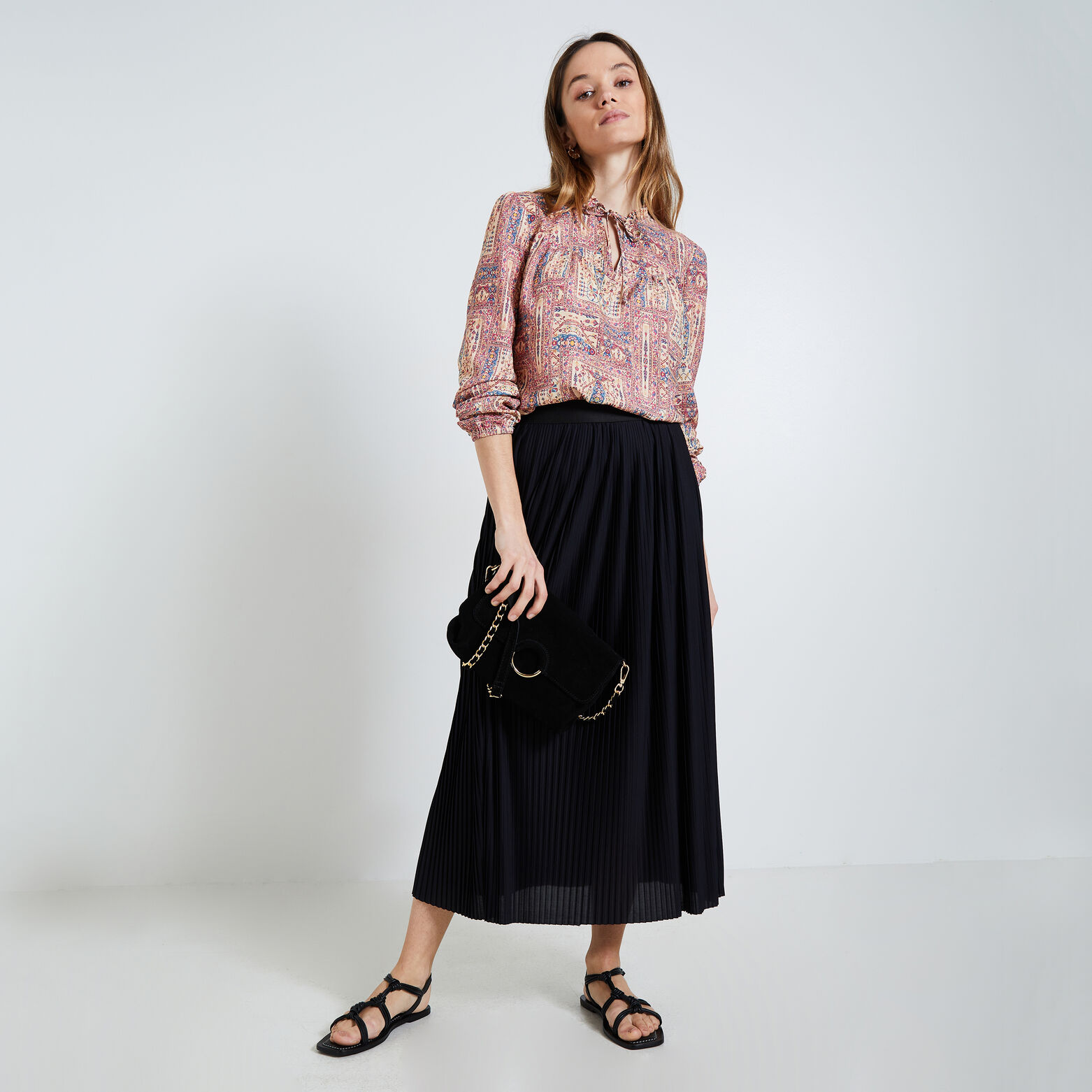 Blouse imprimée femme