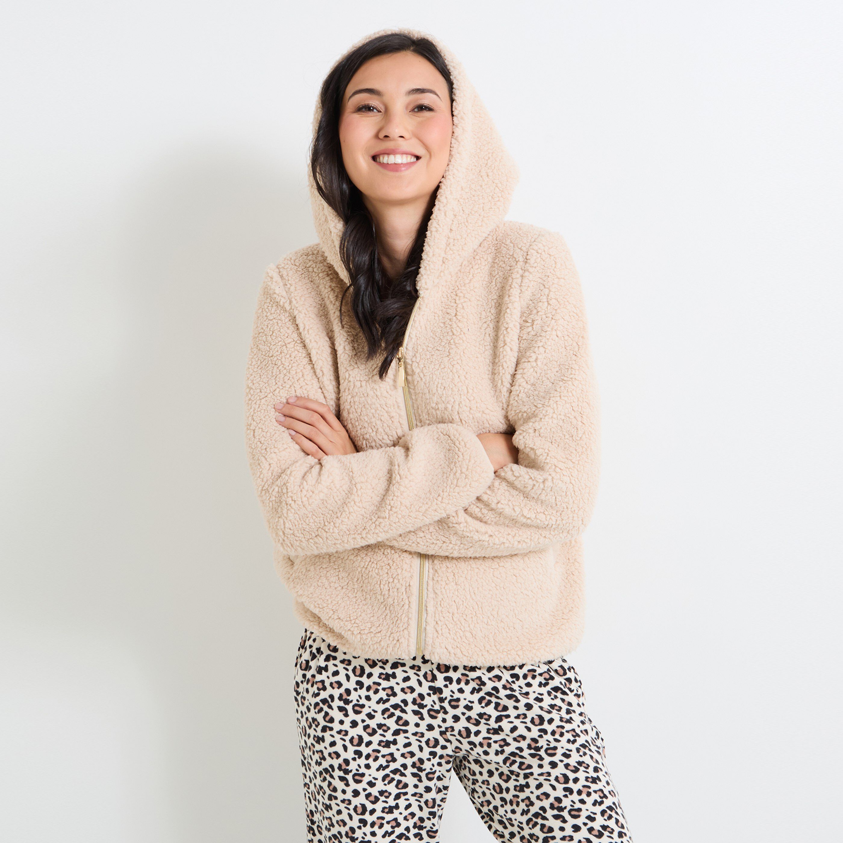 Gilet zipp&eacute; femme