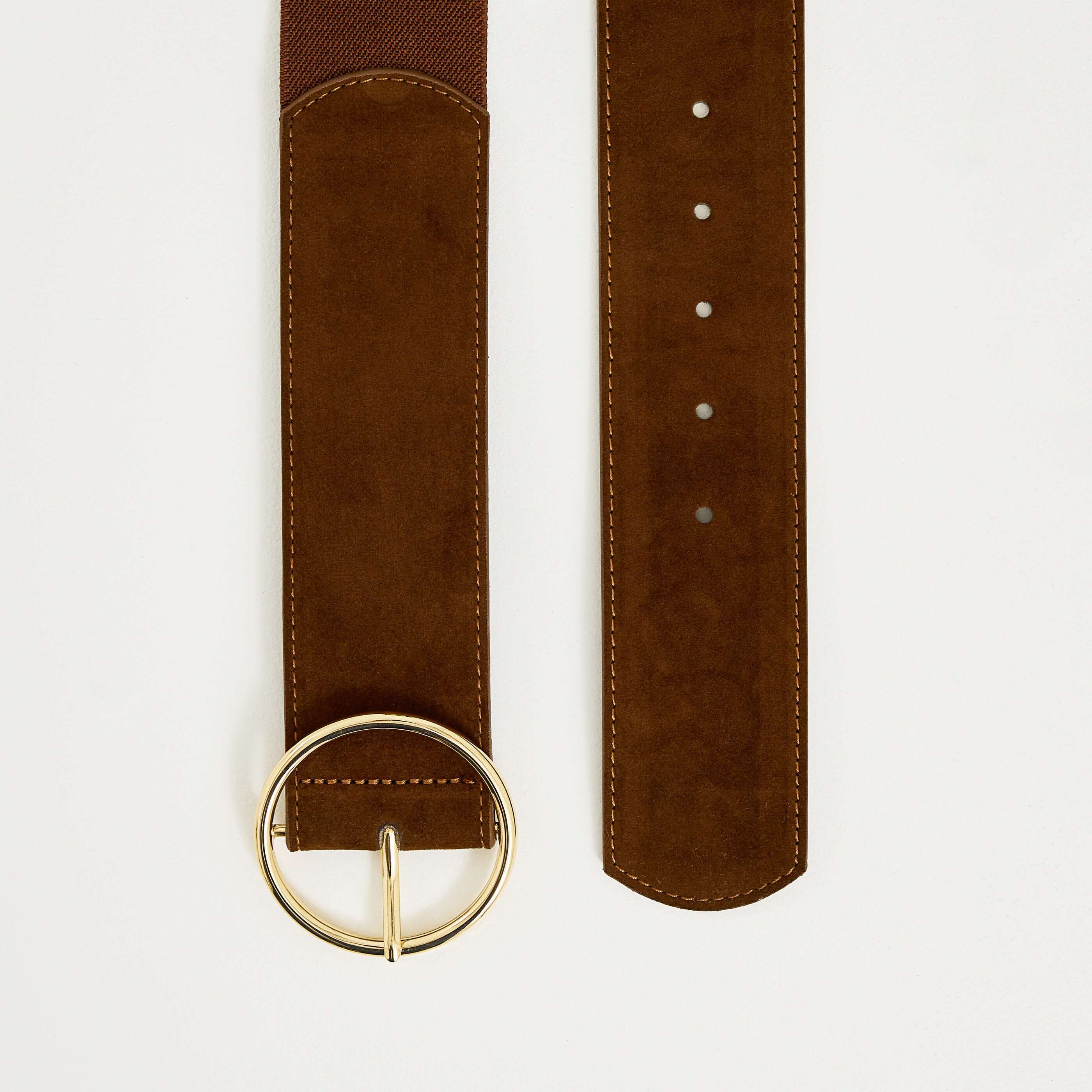 Ceinture large &eacute;lastique femme