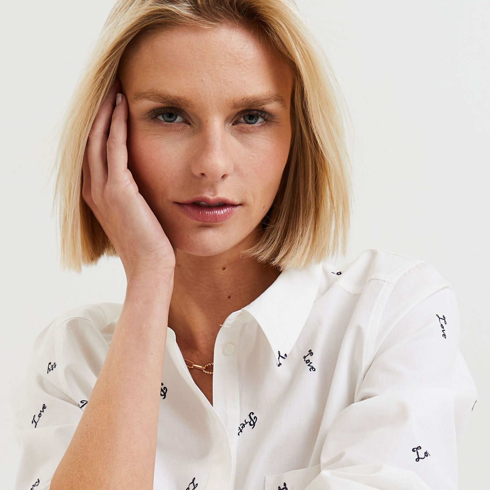 Chemise oversize femme