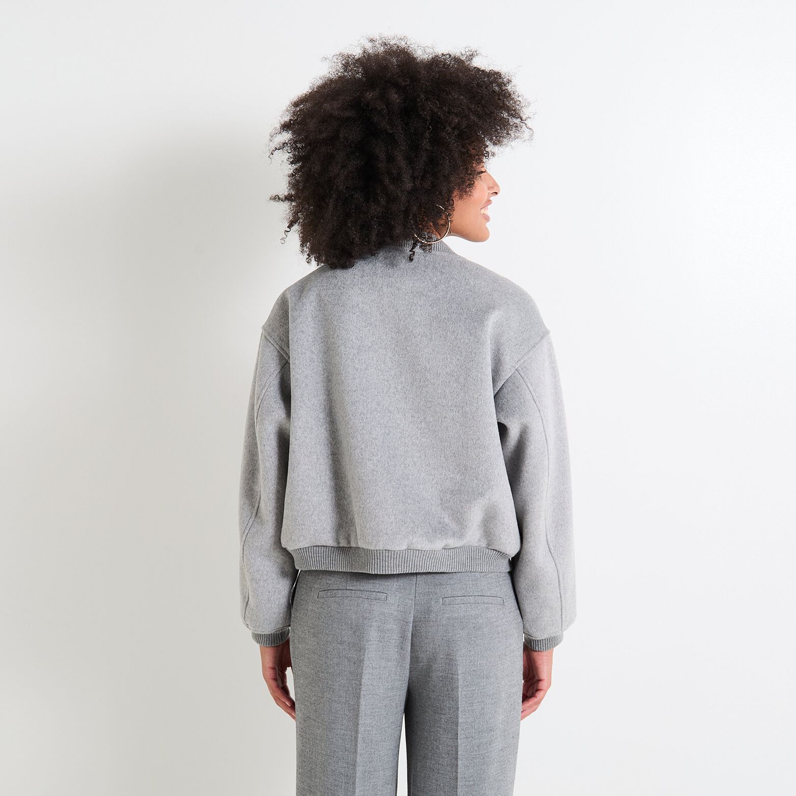 Bombers col Mao femme