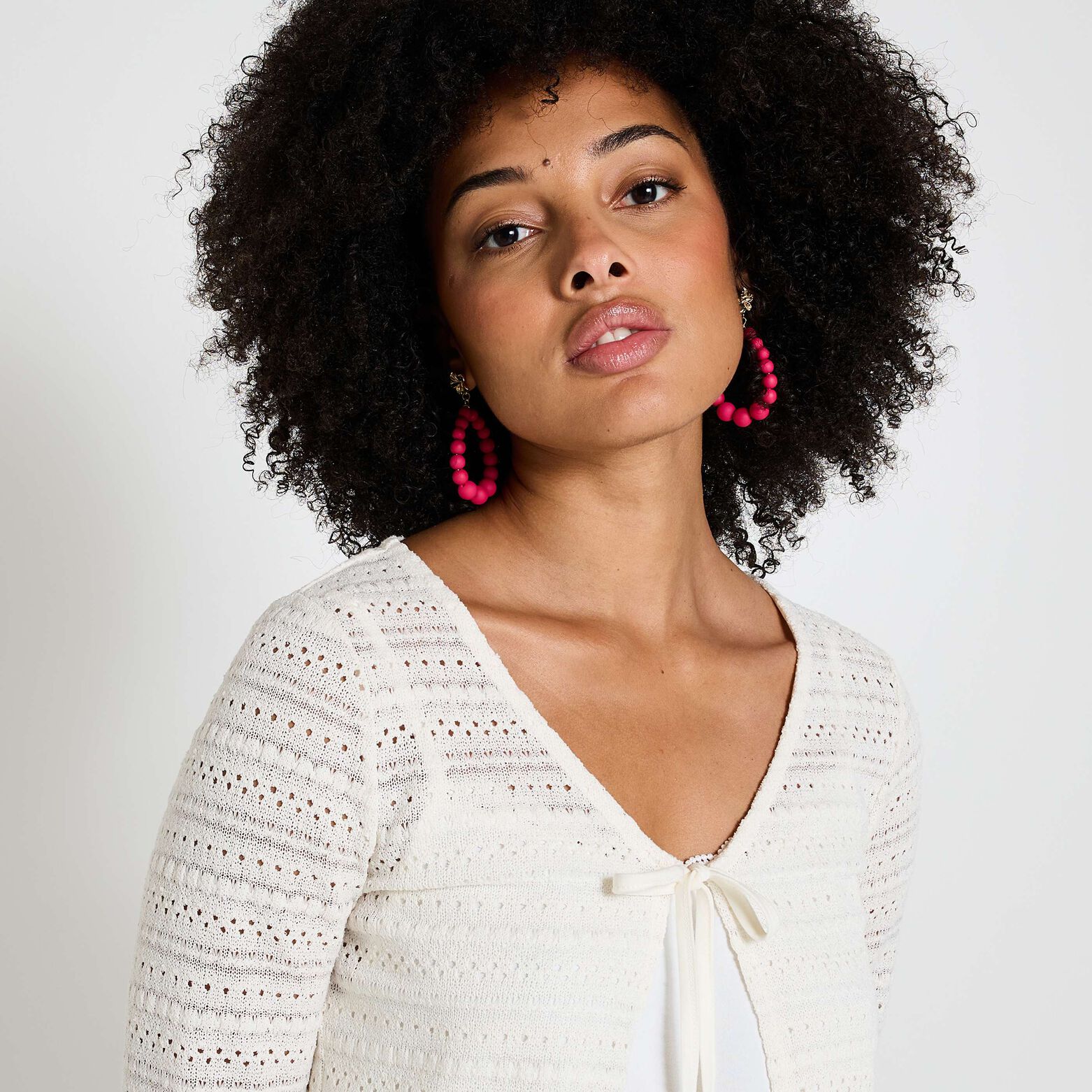 Gilet crochet femme