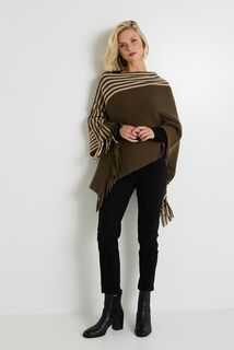Poncho femme