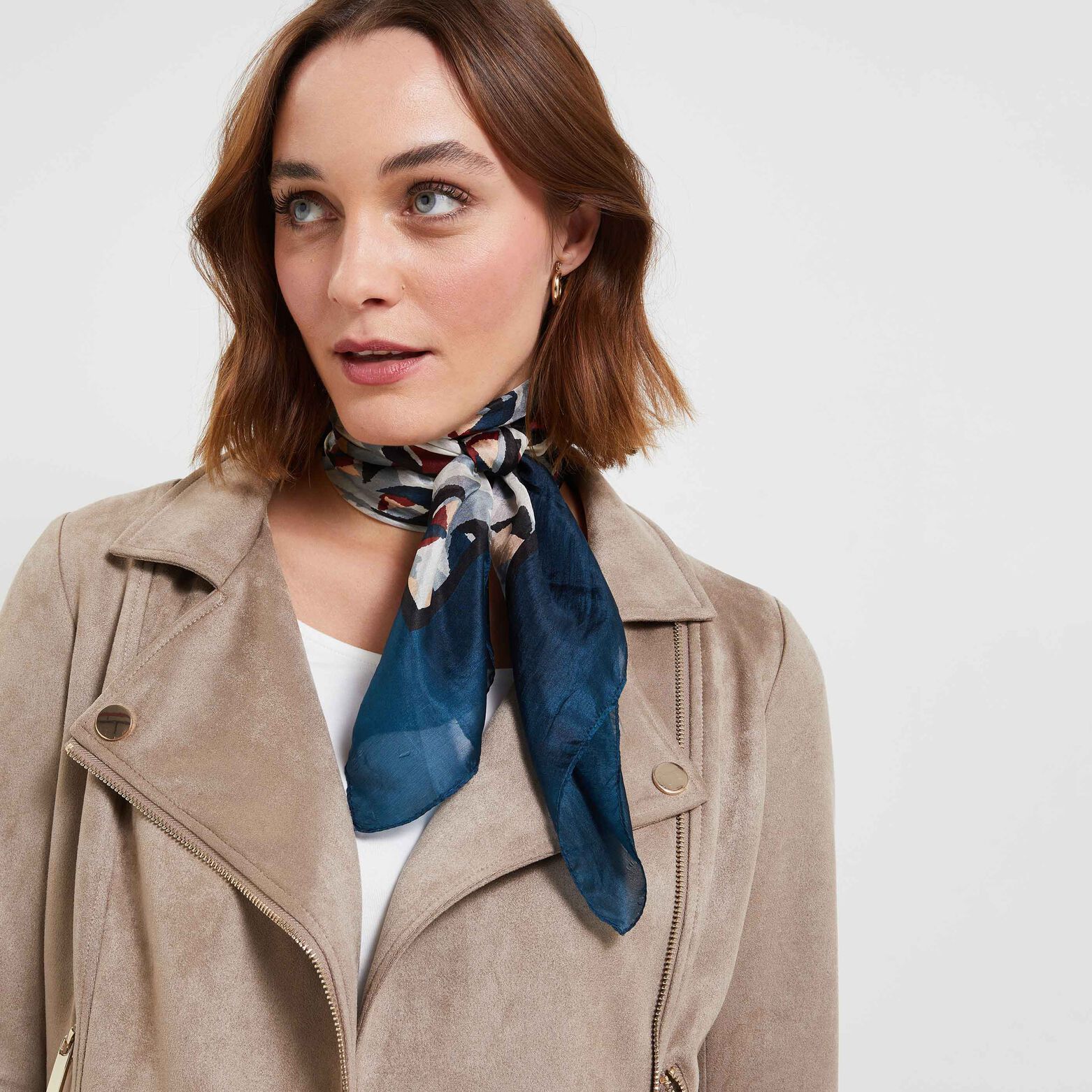 Foulard en soie femme