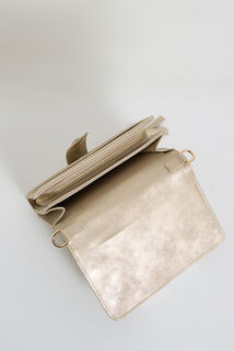 Sac pochette à rabat femme
