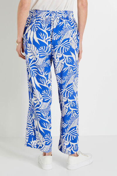 Pantalon fluide imprimé femme