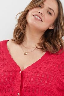 Gilet ajouré femme
