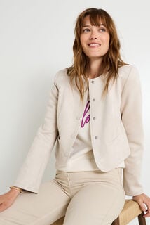 Veste en suédine femme