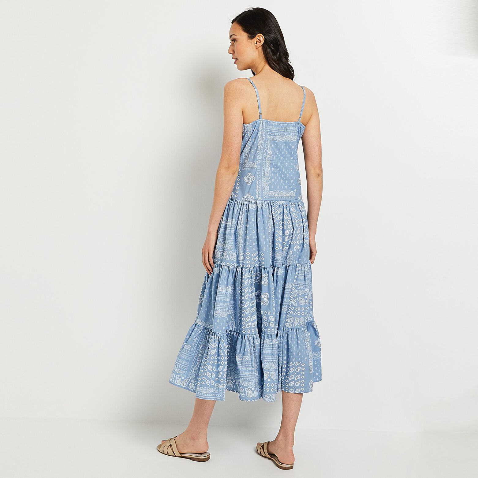 Robe à bretelles femme