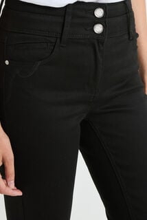 Jean raccourci taille haute HANOI femme