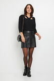 Jupe rock noire femme