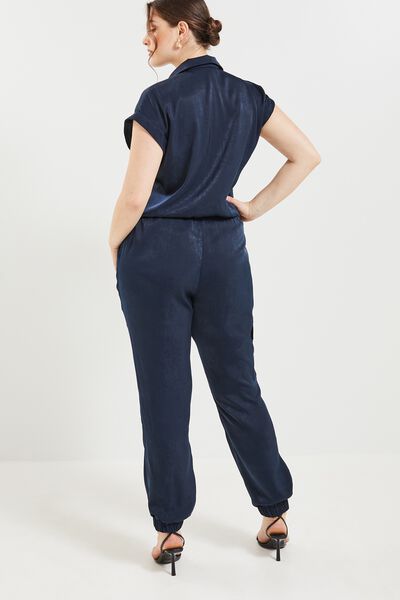 Combinaison satinée femme