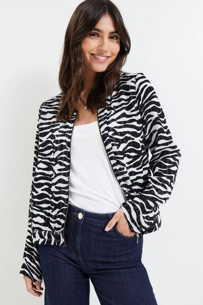 Bomber imprimé femme