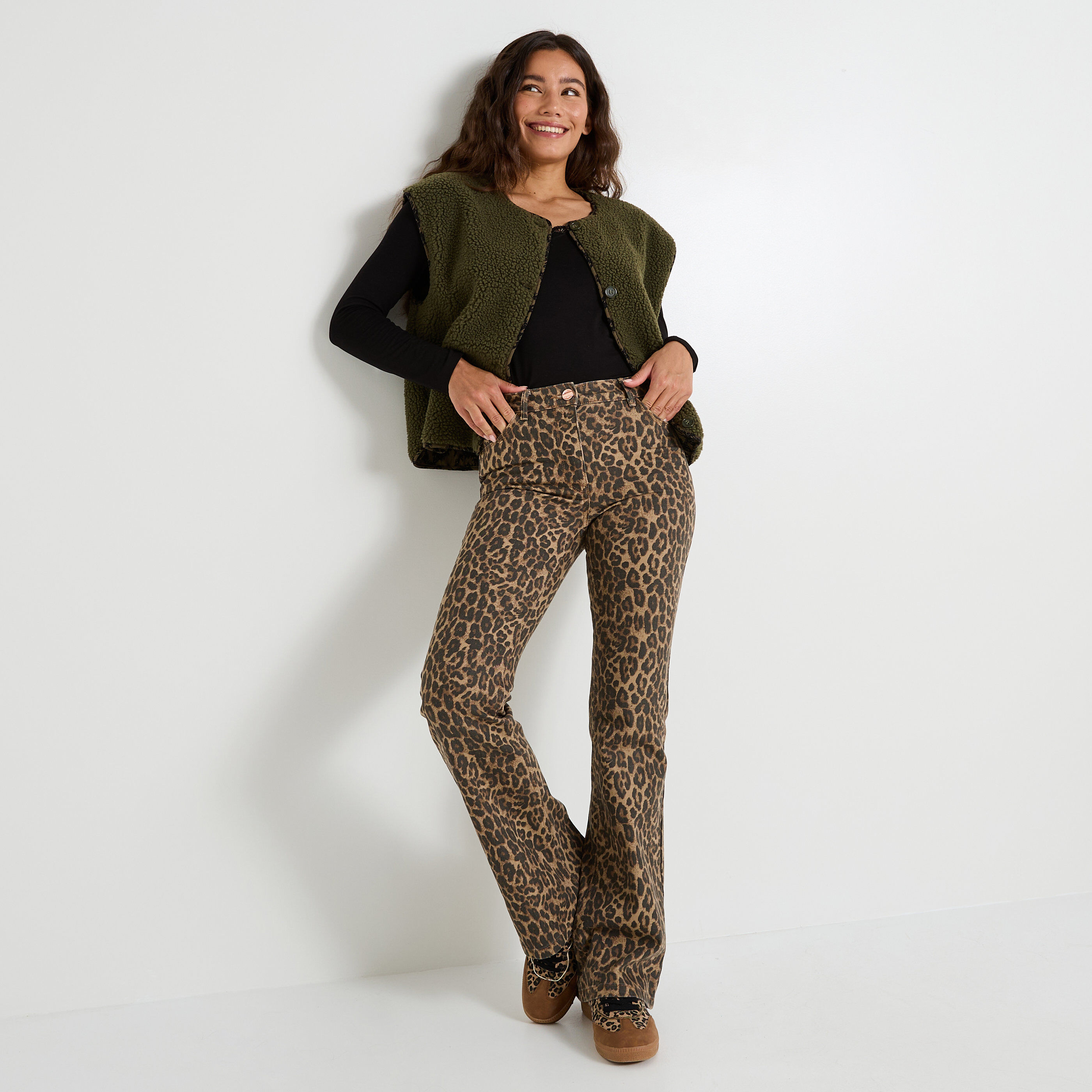 Gilet r&eacute;versible sans manches femme
