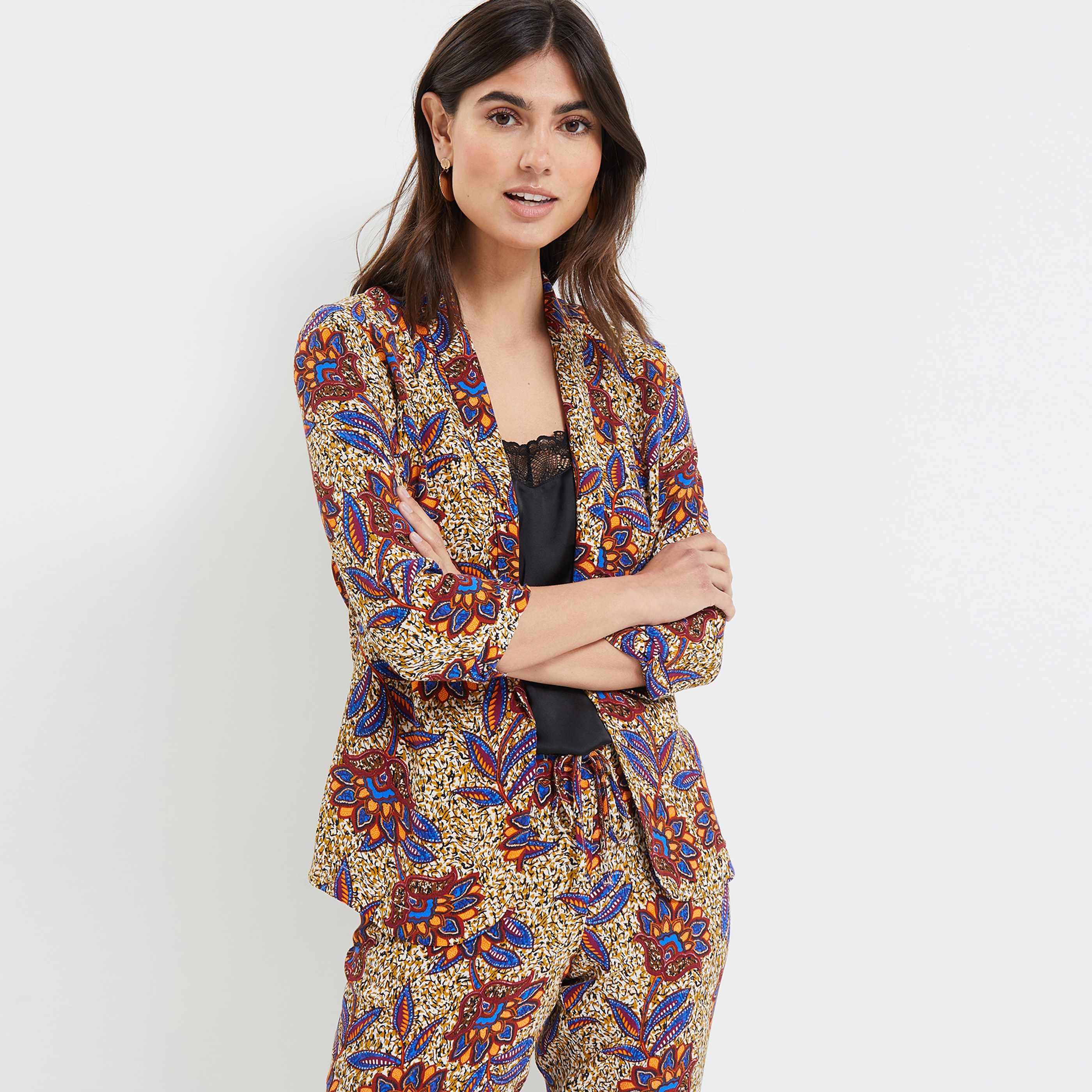 Blazer imprim femme Graindemalice