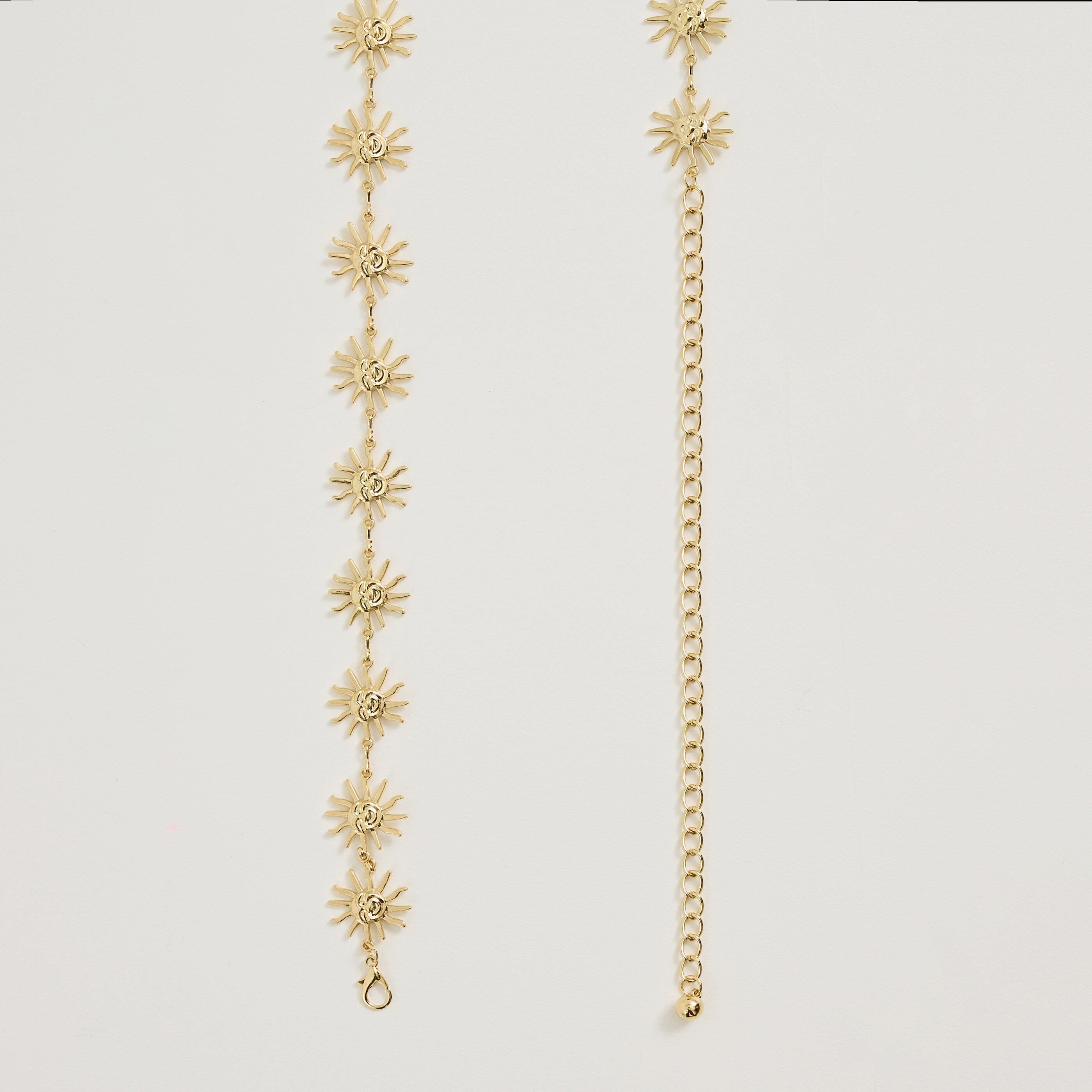 Ceinture cha&icirc;ne soleil femme