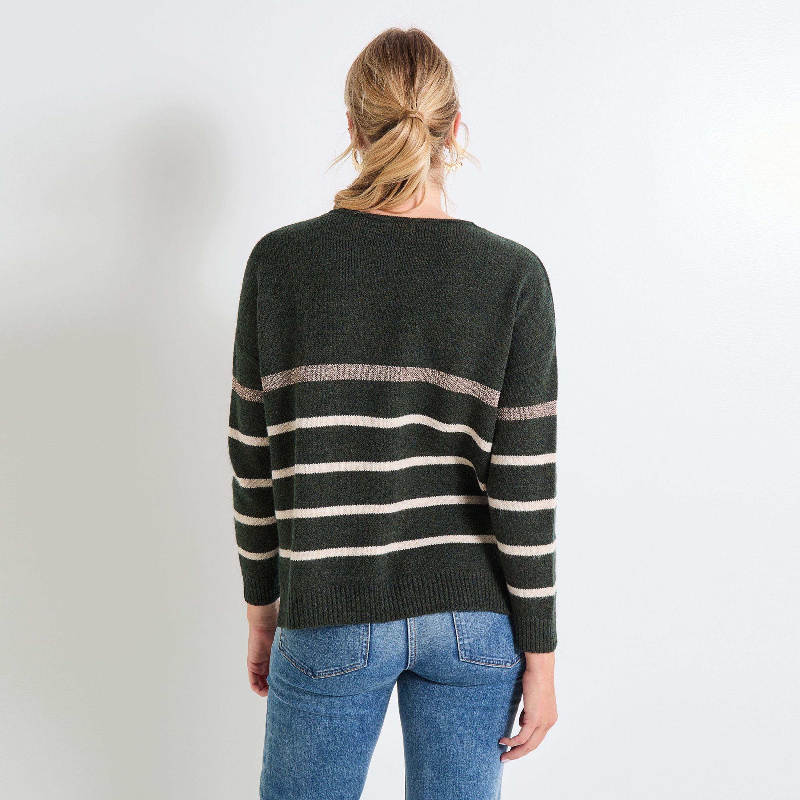 Pull manches longues femme