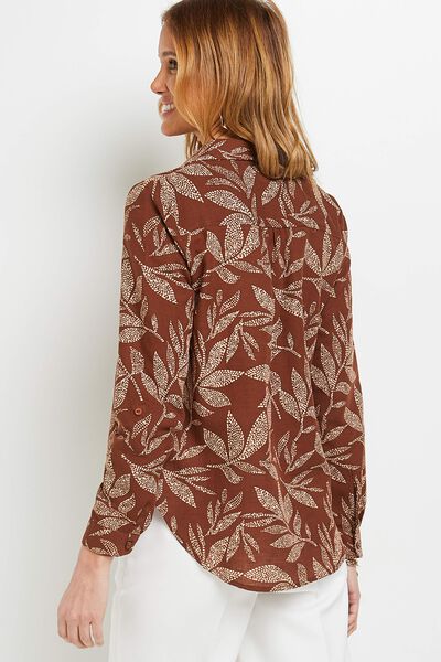 Blouse imprimée femme
