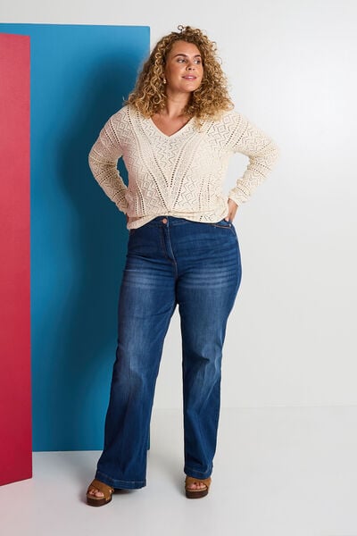 Jean flare WOODSTOCK F02 femme